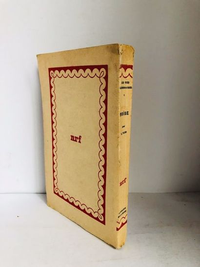 null Fleg Edmond.Moïse. Edité à Paris, chez NRF Gallimard , 1928. 

De format in...
