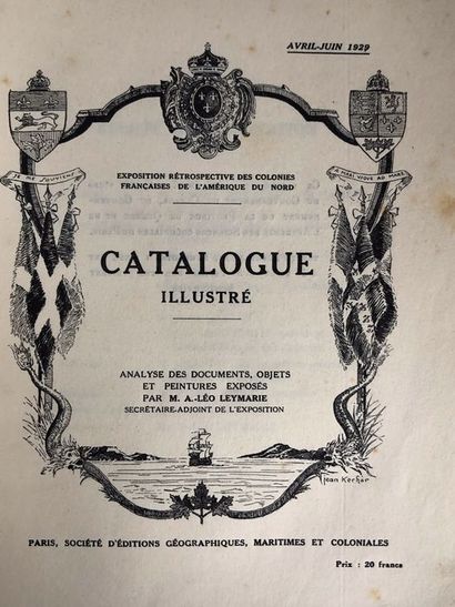 null Leymarie M. A. Léo.Catalogue Illustré Exposition rétrospective des colonies...