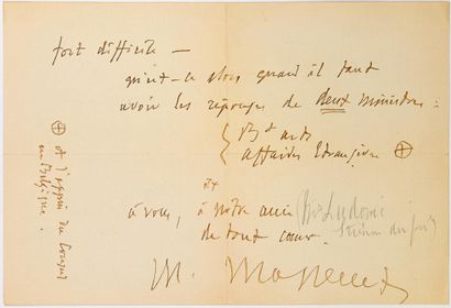 Jules MASSENET, Savant Compositeur, Auteur du Roi de Lahore (Montaud/ Loire 1842...