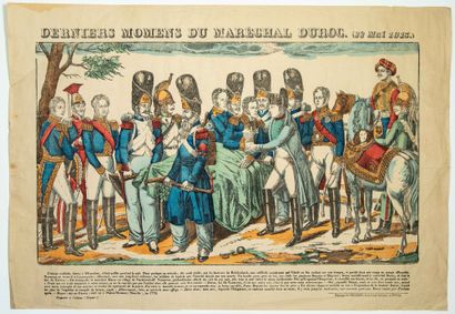 null «DERNIERS MOMENTS DU MARÉCHAL DUROC, 22 Mai 1813.» Image de la Fabrique Le Pellerin,...