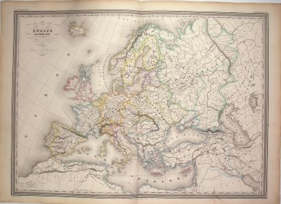 null MAPS OF EUROPE. 14 In-plane maps. Good general condition: Isles, Caps and Seaports...