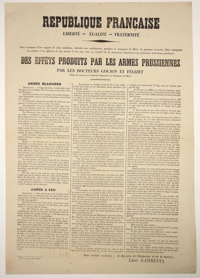 null GUERRE DE 1870-1871. EFFETS DES ARMES PRUSSIENNES PENDANT LA CAMPAGNE DE METZ....