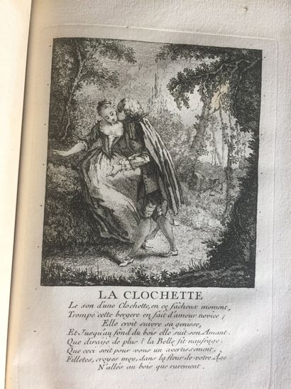 null COCHIN: Subjects from the Tales of La Fontaine and Molière, drawn and engraved...