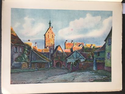 null HANSI: Bell towers in the vineyards. Watercolours, etchings and drawings by...