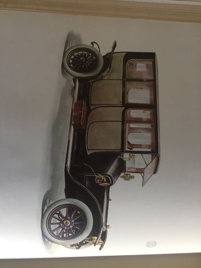 null AUTOMOBILE - Panhard Levassor, 1913 Luxurious catalogue, SI ...Slight rubbing...