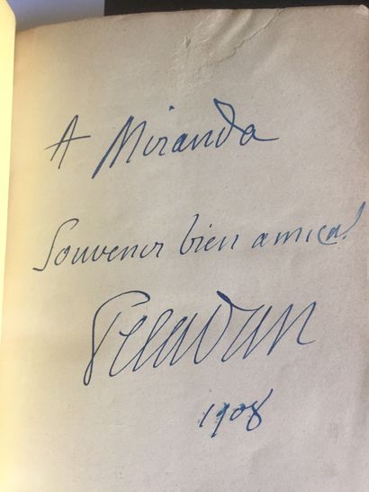 null PELADANT (J.): Latin Decadence. The Black Nimbus. Mercure de France, 1907. In-12...