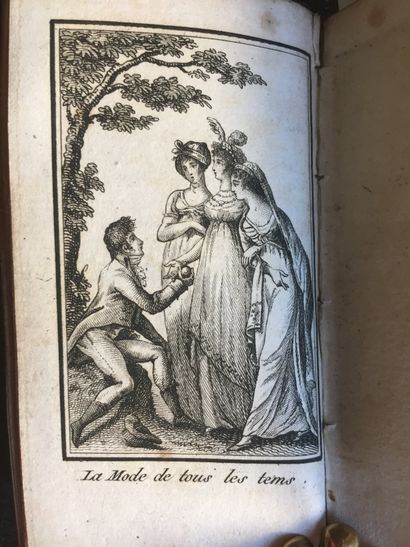 null [ ALMANACH ] Les Délices de la Mode et du Bon Goût. Paris, Janet, s.d. (1804-05),...