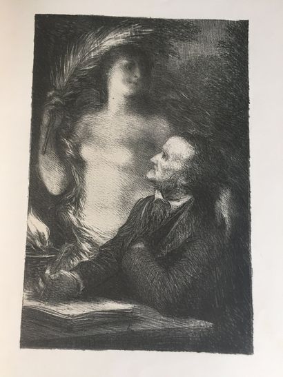 null JAMMES (F.): Poems. Original preface by P. Claudel, drypoints by Michel CIRY....