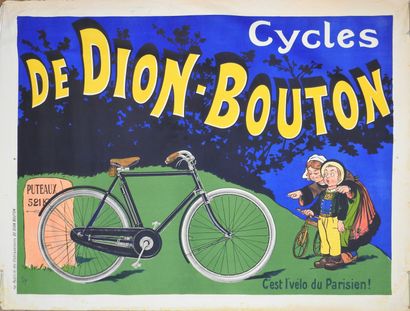 null 
Cycling / De Dion-Bouton / Ogé / Puteaux. Original poster without canvas. "Cycle...