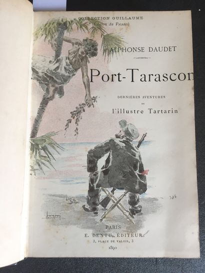 null DAUDET (A.): Port-Tarascon. Last adventures of the illustrious Tartarin. Dentu,...