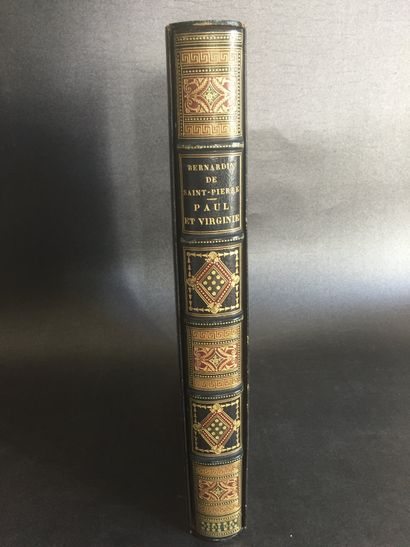 null BERNARDIN de SAINT-PIERRE: Paul et Virginie. Didot l'Aîné, 1806. Large folio...