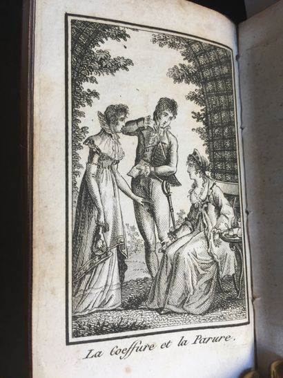 null [ ALMANACH ] Les Délices de la Mode et du Bon Goût. Paris, Janet, s.d. (1804-05),...
