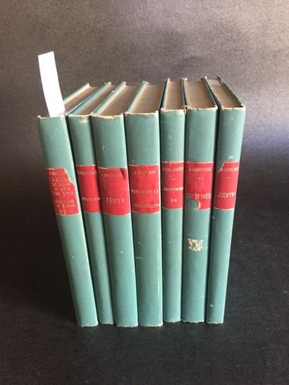 null GIRAUDOUX (J.) : Théâtre complet. Ides et Calandes, 1945-1953. 7 volumes in-8...