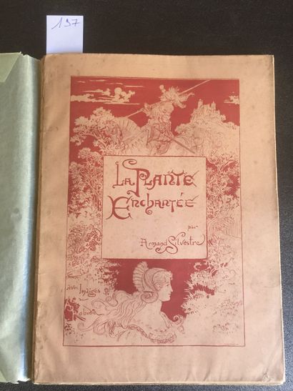 null ROBIDA] Silvestre (A.): The Enchanted Plant. Librairie Illustrée, 1895. In-4...
