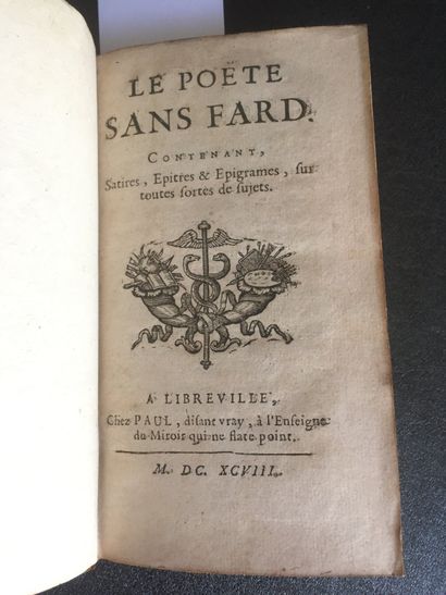 null GACON (François) : Le poëte sans fard. Contenant satires, epitres, epigrammes,...