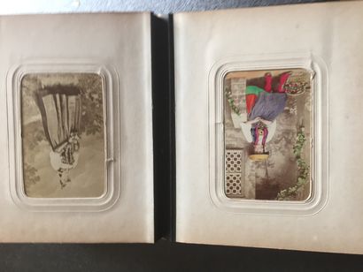 null RUSSIE Album de 38 photographies originales du XIXe siècle de format 17 x 15...
