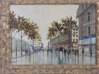 null Dello Pirne (XX°)

Les quais de Seine à Paris

Huile sur toile signée en bas...