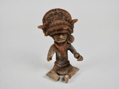 null Prêtre style teotihuacan.

Terre cuite.Manques.H :14cm.