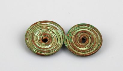 null Fibule à enroulement

Bronze 4 cm

Période etrusque VIII-IV ème siècles avant...