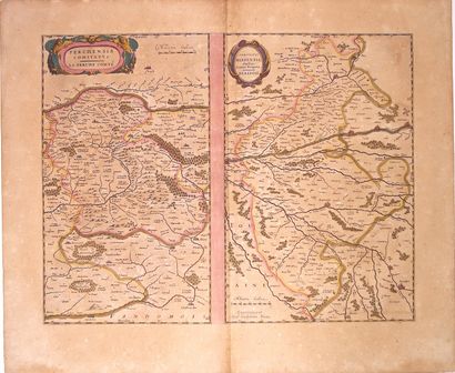null 17th century map : LE PERCHE. LE BLÉSOIS. "Perchensis comitatus. La Perche Comté"...