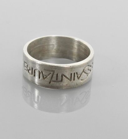 null Yves St LAURENT, Ring ' Ring ' in silver 925 MM, size : 54, weight : 3,2gr....