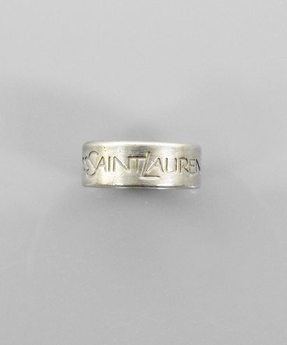 null Yves St LAURENT, Ring ' Ring ' in silver 925 MM, size : 54, weight : 3,2gr....