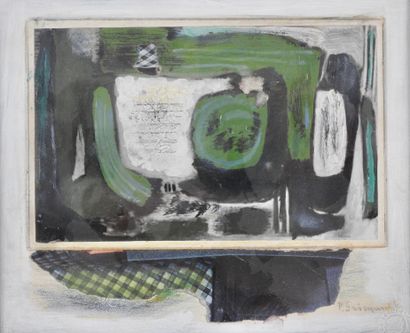 null Pierre Grimm (1870-1989)

Composition, 1960s

Technique and collage on paper...