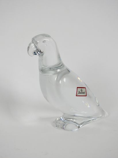 null Baccarat

Cast crystal budgie

H 10 cm

In its original box