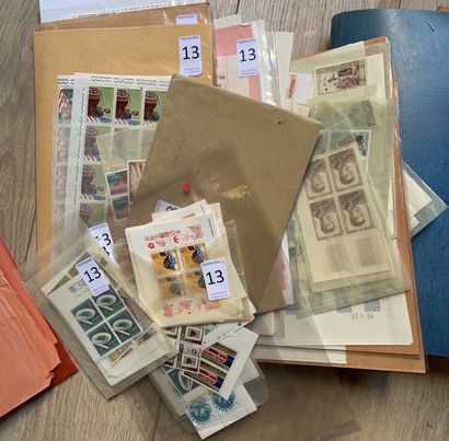 null 1 Lot of SM stamps of the Whole World including complete sheets, BF + Various....
