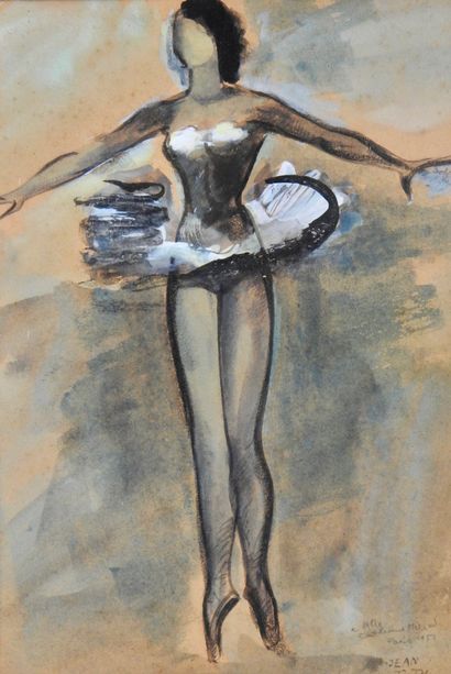 null Jean Toth (1899-1997)

La Ballerine, 1951

Aquarelle, signée, datée et dédicacée...