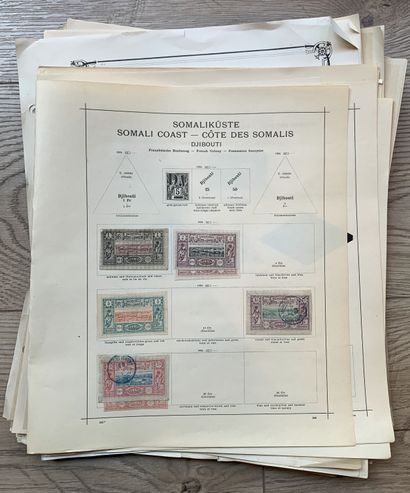 null 1 Collection Colonies Françaises dont Col. Générales, Mémel, Alexandire, Monaco,...