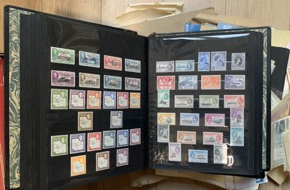 null 1 Box Stamps of all countries including Uruguay, Saudi Arabia, Belgium and Europa...