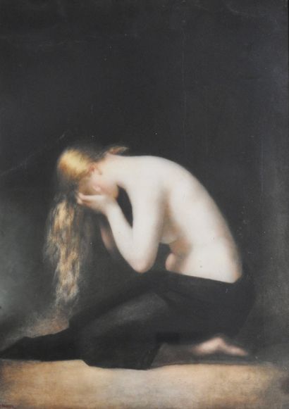 null Jean Jacques Henner (1829-1905), after

Madeleine

Print on paper 

53 x 37...