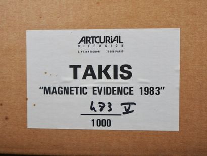 null Vassilakis Takis (1925 – 2019) 

Magnetic evidence, 1983 

Épreuve en bronze...