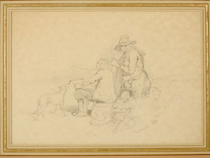 null Eugène Le Poittevin (1806-1870)

The Surveyor

Graphite and charcoal on paper,...