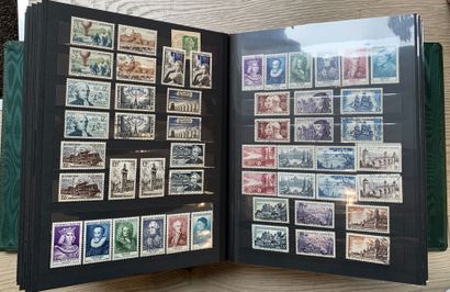null 3 Binders France SM and Moderne including varieties, Luxury proof, 1st Day,...