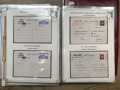 null 5 Brochures Letters and postal stationery from the Maghreb including Morocco...
