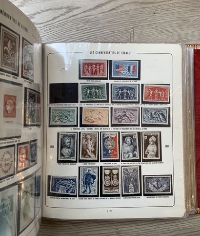 null 3 Binders France SM and Moderne including varieties, Luxury proof, 1st Day,...