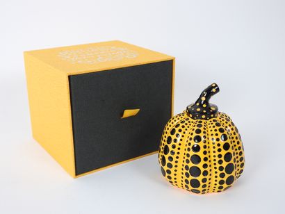 null Yayoi Kusama (born 1929)

Hand-painted pumpkin in yellow and black resin

Limited...