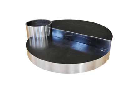 null 
Massimo Papiri





Rare coffee table model circa 1970





Stainless steel,...