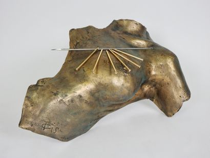 null Vassilakis Takis (1925 – 2019) 

Magnetic evidence, 1983 

Épreuve en bronze...