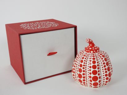 null Yayoi Kusama (born 1929)

Hand-painted red and white resin pumpkin 

Limited...