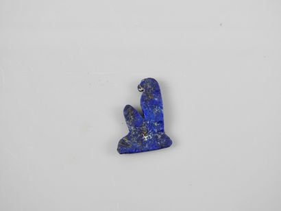 null Babouin. Incrustation en lapis lazulis

Basse Epoque 665-332 av JC

Probablement...