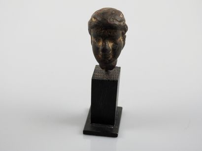 null Head of the goddess Venus.

Patinated bronze. 1st century AD.

Galloroman period.

H...