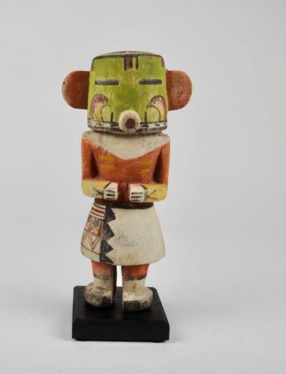 null Statuette représentation d’une poupée kachina esprit des anciens indiens Hopis...