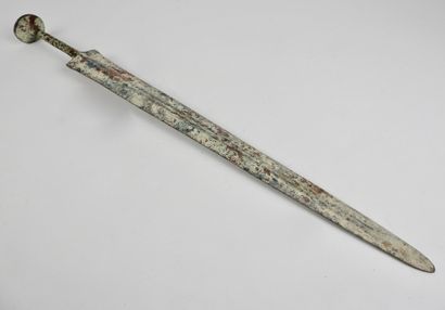 null Bronze sword Louristan style L:53cm.