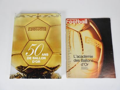 null Football. Ballon d'Or. 50 ans. Le monumental Livre d'or des "50 ans de Ballon...