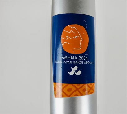 null OLYMPIC GAMES. Athens 2004. Official torch of the Paralympic Games. The same...