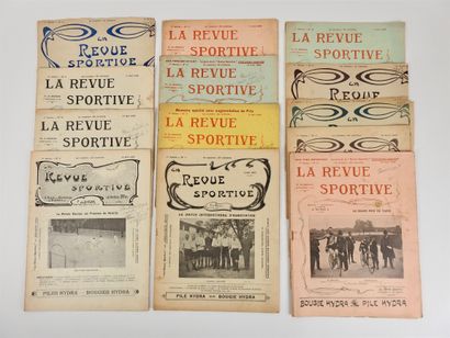 null Omnisport. Revue. 1903. Les 16 premiers numéros de "La Revue Sportive", avec...
