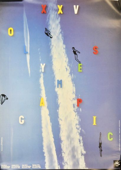 null OLYMPIC GAMES. Barcelona 1992. Posters. The 21 creations of the artistic series....